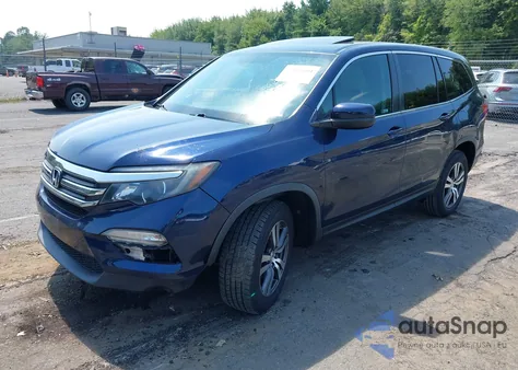 2018 Honda Pilot Ex-L z USA, uszkodzony, nr VIN 5FNYF6H5XJB013698